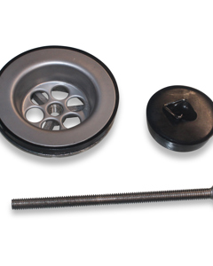 Ablaufventil universal 1 1/4" Edelst